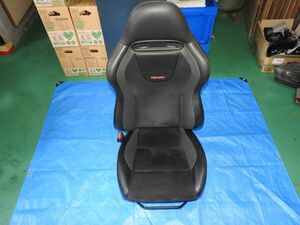 ⑰ CT9W CT9A エボ 9 純正 ハーフレザー レカロ セミバケ シート RECARO 左 助手席 側 ASSY 4G63 ランエボ ランサー ワゴン EVO 7 8