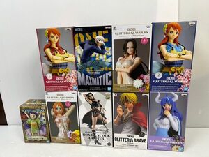 HD344-220524-052【未開封】ワンピース プライズ フィギュア GLITTER&GLAMOURS MAXIMATIC DXF ウルティ ナミ お玉 BRAVE サンジ
