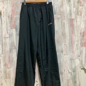  new goods tag attaching Yonex YONEX Uni warm-up pants size:L black tennis bato Minton 220528-7