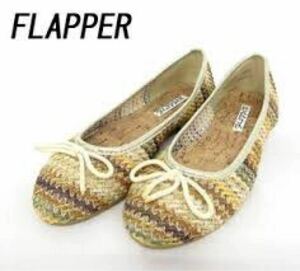 FLAPPER ローヒールパンプス 23cm