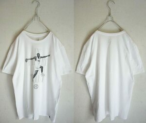 AIR JORDAN 7 IN FLIGHT WE TRUSTジョーダン Tシャツ☆Ｌサイズ 1部補修あり