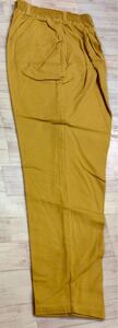  new goods cotton tsu il Easy pants free size yellow 