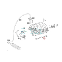 ベンツ W202 W203 W210 W211 W220 インテークマニホールド インマニガスケット C240 C280 C320 E240 E320 S320 S350 1121410980 1121411080_画像2