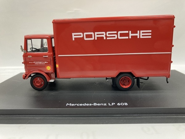 シュコー 1/43 メルセデスベンツ LP608 トラック【ポルシェ】 PORSCHE (Schuco) 新品