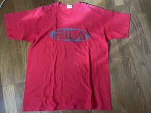 90's FILA tシャツ made in USA 古着　赤　RED フィラ