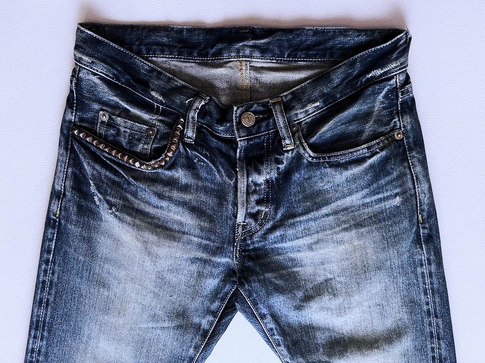 HYSTERIC GLAMOUR RAMONES 加工 デニムパンツ | JChereヤフオク代理購入