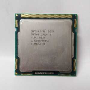 即日発送 送料198円 ★ CPU Intel Core i3-530 2.93GHz 4M LGA1156 SLBX7 中古品 ★ 動作確認済 C306