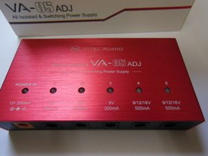 ＜ADAPTER＞VITAL AUDIO パワーサプライ　POWER CARRIER VA-05 ADJ