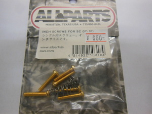 ALLPARTS INCH SCREW FOR SC　GD(6)