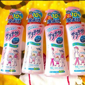 アース サラテクト ウォーターミスト 200ml×4本
