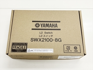 ★新品・未使用★YAMAHA SWX2100-8G 8ポート L2スイッチ★ヤマハ LANマップ対応