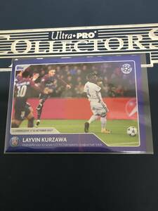 Topps UEFA Champions League 30 Seasons Celebration Layvin Kurzawa Paris Saint-Germain #019 カード 即決