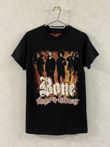 美品 Bone Thugs-N-Harmony Tシャツ サイズS メキシコ製 CONTROL ボーン・サグズン・ハーモニー Layzie Bone Flesh-n-Bone Bizzy Bone