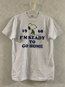 BUZZ RICKSON × Peanuts Tシャツ サイズS 36-38 MADE IN U.S.A. バズリクソン ピーナッツ スヌーピー 東洋エンタープライズ 美品