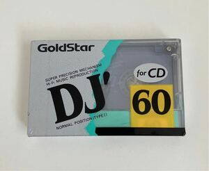 【未開封】GoldStar ゴールドスター ノーマル カセットテープ DJ'60 ノーマルポジション