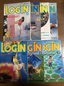  персональный компьютер информация журнал ежемесячный логин LOGIN 1983 год продажа не комплект 7 шт. 
