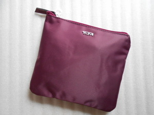 【未使用】TUMI　DELTA　ポーチ （紫色）