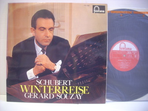 ●LP　ジェラール・スゼー ダルトン・ボールドウィン / シューベルト 歌曲集 冬の旅 作品89 全曲 SCHUBERT WINTERREISE ◇r201106