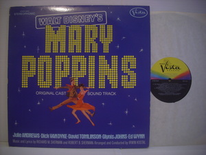 *LP ORIGINAL CAST SOUND TRACK / MARY POPPINSme Lee *po булавка z Jeury -* Andrew s Disney *r20917