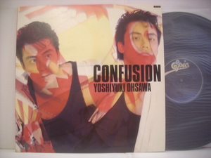 ●LP　大沢誉志幸 / CONFUSION YOSHIYUKI IHSAWA そして僕は途方に暮れる トニーレヴィン レニーピケット エイドリアンブリュー ◇r210903