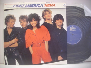 ●LP　ネーナ / ファースト・アメリカ 帯付 NENA FIRST AMERICA ロックバルーンは99 1984年 ◇r210706