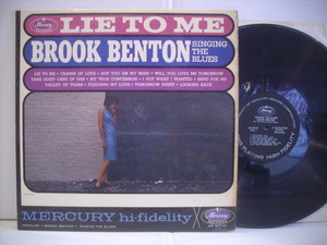●LP　BROOKE BENTON / SINGING THE BLUES LIE TO ME ブルック・ベントン シンギング・ザ・ブルース ライ・トゥ・ミー ◇r210129