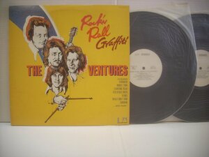 ●ダブルジャケ 2LP ベンチャーズ / ロックン・ロール・グラフィティ THE VENTURES ROCK'N' ROLL GRAFFITI 1977年 ◇r40520