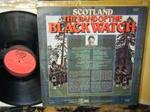 ▲LP THE BAND OF THE BLACKWATCH WITH BILL McCUE / SCOTLAND_画像2