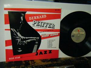 ▲LP BERNARD PEIFFER and his St-Germain des Pres Orchestra featuring BOBBY JASPAR ベルナール・ペイフェ スペイン再発盤　◇