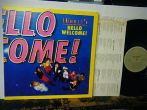 ▲LP THE DOOLEYS / HELLO WELCOME! ザ・ドゥーリーズ ハロー・ウェルカム 国内編集盤　◇