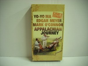 ■VHS YO-YO MA EDGAR MEYER MARK O'CONNOR / APPALACHIAN JOURNEY ヨーヨーマ エドガーマイヤー アパラチアンジャーニー ◇r2618