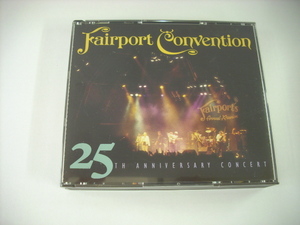 ■2CD FAIRPORT CONVENTION / 25TH ANNIVERSARY CONCERT フェアポート・コンヴェンション EEC盤 WOODWORM RECORDS WRDCD022 ◇r21009