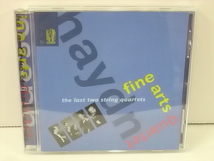 ■CD　FINE ARTS QUARTET ファイン・アーツ・カルテット / ハイドン HAYDON LAST TWO STRING QUARTETS 輸入盤_画像1