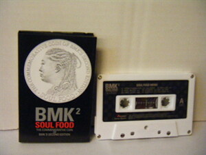 ▲カセット BMK2 / SOUL FOOD THE COMMEMORATIVE COIN OF BMK'S SECOND EDITION 韓国盤 SONY MUSIC KOREA CLK-9248 K-HIPHOP◇r2923