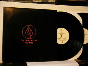 ▲12インチ2枚組み AMBER アンバー / COLOR OF LOVE REMIXES 輸入盤 ハウス ◇r2515