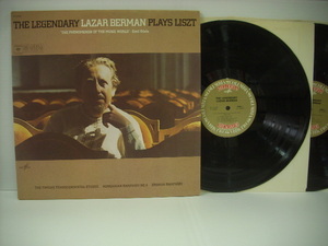 ■2LP ラザール・ベルマンLAZAR BERMAN(ピアノ) / PLAYS LISZT リスト 輸入盤 COLUMBIA M2-33928◇r30920