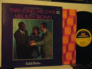 ▲ダブルジャケLP サドジョーンズ メルルイス THAD JONES MEL LEWIS RUTH BROWN / BIG BAND SOUND OF 輸入盤 SOLD STATE SS-18041◇r40319