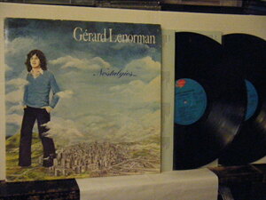 ▲2LP GERARD LENORMAN / NOSTALGIES... ジェラール・ルノルマン フランス盤 CAROLINE MELODY 67.241 ◇r3830