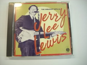 [CD] JERRY LEE LEWIS ジェリー・リー・ルイス / GREATEST HITS 20 グレイティスト・ヒット20 国内盤 テイチク 20DN-82 ◇r3818