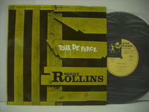 ■10インチ　SONNY ROLLINS ソニー・ロリンズ / TOUR DE FORCE トゥール・ド・フォルス 国内盤 日本ビクター株式会社 XRANK-1 ◇r31026