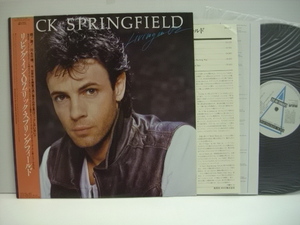 [LP] RICK SPRINGFIELD リック・スプリングフィールド / LIVING IN OZ リビング・イン・OZ 国内帯付 RVC株式会社 RPL-8182 ◇r30125