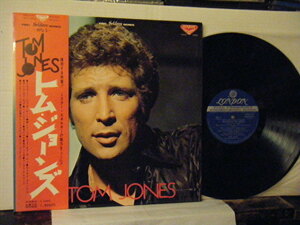 ▲ダブルジャケLP　トム・ジョーンズ / TOM JONES ミスター・エネルギー 帯付 キング NAX-003◇r40122