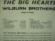 [LP] THE WILBURN BROTHERS / THE BIG HEARTBREAK ウィルバーン・ブラザーズ カントリー_画像3