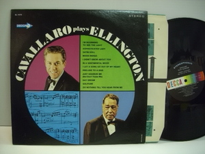 [LP] CARMEN CAVALARRO / CAVALLARO PLAYS ELLINGTON カーメン・キャヴァレロ プレイ・エリントン ピアノムード イージーリスニング