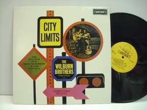 [LP] THE WILBURN BROTHERS / CITY LIMITS ウィルバーン・ブラザーズ カントリー