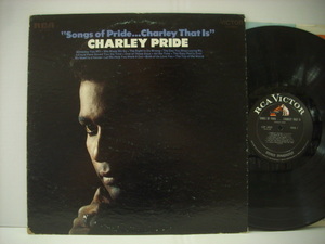 ■LP　CHARLY PRIDE / SONGS OF PRIDE CHARLY THAT IS カントリー チャーリー・プライド ソングスオブプライド ◇r3929
