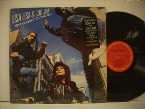 ■LP　LISA LISA & CULT JAM / STRAIGHT TO THE SKY リサ・リサ&カルト・ジャム サードアルバム 1989年 ◇r31014