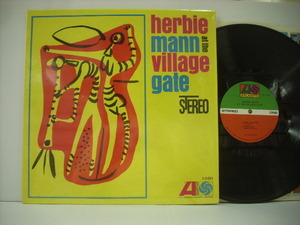 ■LP　HERBIE MANN AT THE VILLAGE GATE / ハービー・マン アットザヴィレッジゲイト カミンホームベイビー　ATLANTIC 1380 ◇r31028