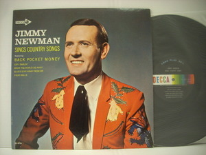 ■LP　JIMMY NEWMAN / SINGS COUNTRY SONGS ジミー・ニューマン シングス・カントリー・ソングス にくい貴方 ◇r3929