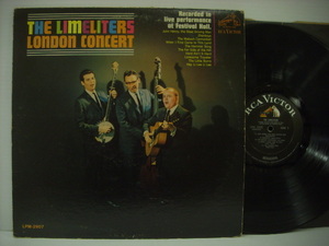 ■LP　THE LIMELITERS ザ・ライムライターズ / LONDON CONCERT ロンドン・コンサート US盤 RCA VICTOR LPM-2907 ◇r31230